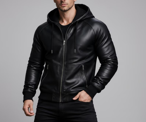 Herren handgefertigte schwarze