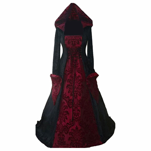 Damen mittelalter gothic - damen, kleid