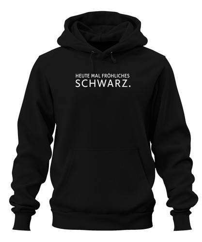 Heute fröhliches schwarz - heute,