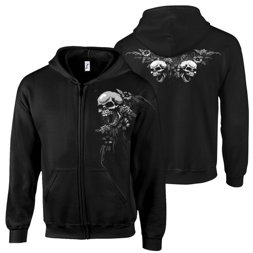 Kapuzenjacke skulls - kapuzenjacke, &