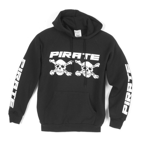 Pirate kapuze schwarz skull - schwarz,,