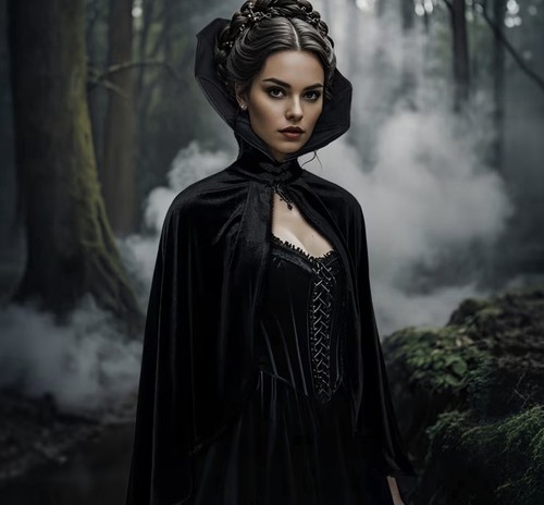 Gothic vampir umhang - vampir,