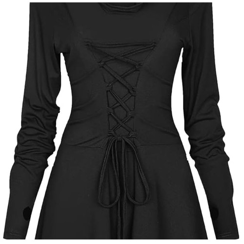 Gothic kleid damen mit - kleid,