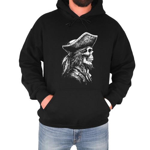 Totenkopf pirat herren hoodie - totenkopf,