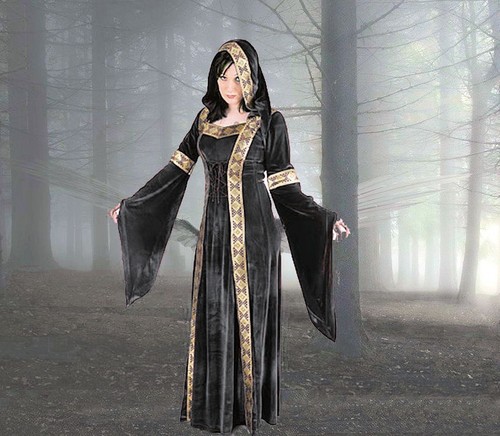 Mittelalter gothic larp gewand - larp,