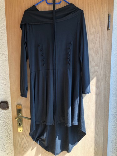 Gothic metal shirtkleid mit - metal,