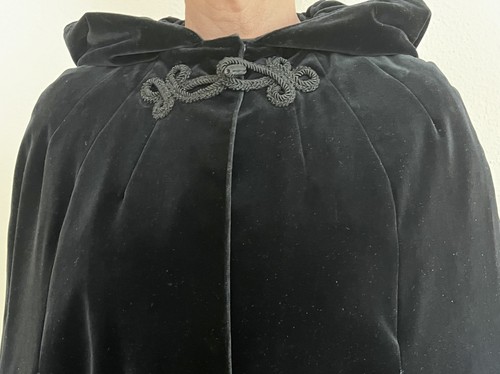 Matel cape kapuze poncho samt - kapuze,