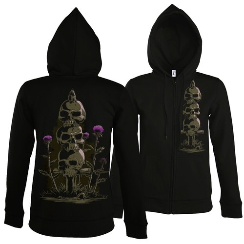 Damen zipper scottish totem - zipper, totem"