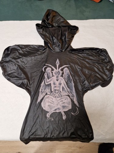 Gothic kapuzen tunika - gothic, –