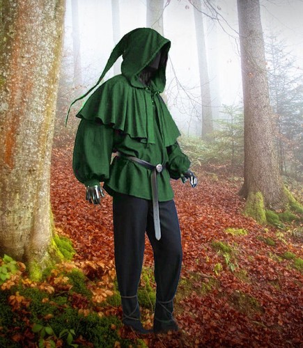 Gothic mittelalter gugel - mittelalter,