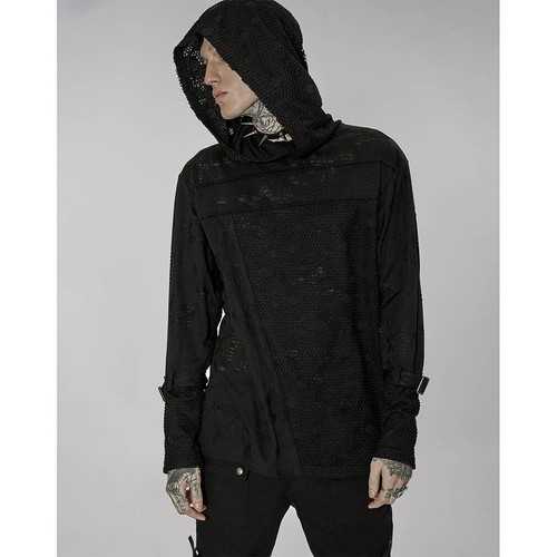 Punk rave kapuzen top - rave,