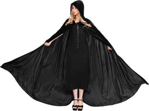 Halloween umhang samt 150cm - halloween,