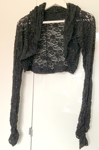 Gothic rave bolero - gothic, schwarz