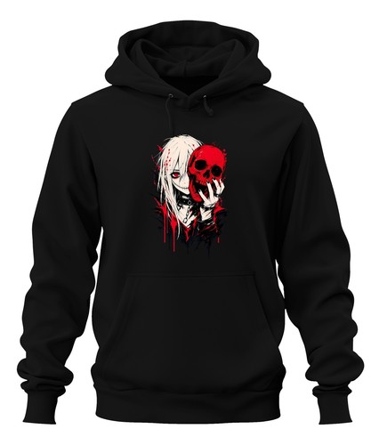 Anime girl roter totenkopf - girl,
