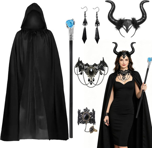 Halloween kostüm damen set - kostüm,